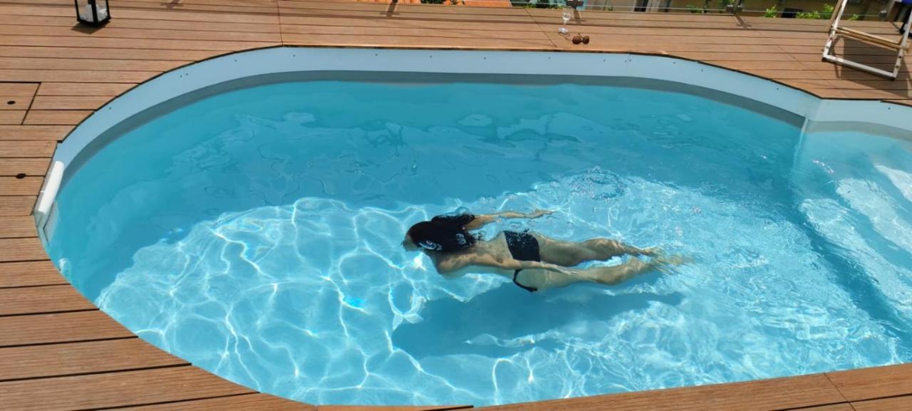 Vue Magnifique, Piscine Privee Chauffee Et Sauna A 10Min De Monaco โรกบรูน-กัป-มาร์แต็ง ภายนอก รูปภาพ